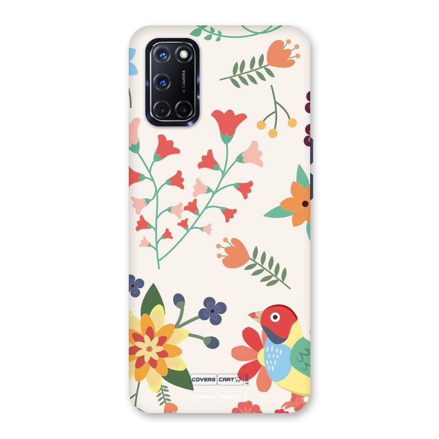 Spring Flowers Back Case for Oppo A52