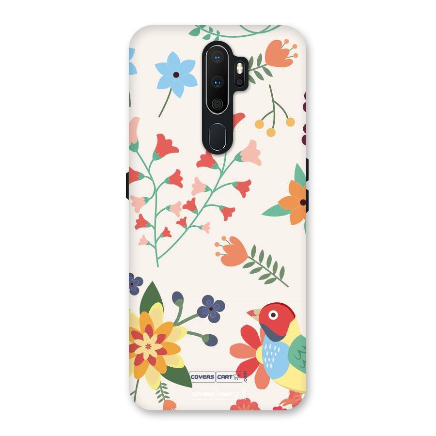 Spring Flowers Back Case for Oppo A5 (2020)