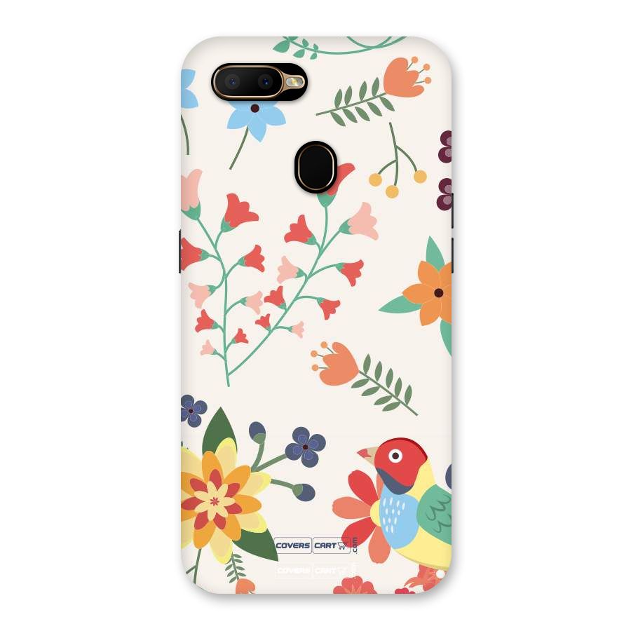 Spring Flowers Back Case for Oppo A5s