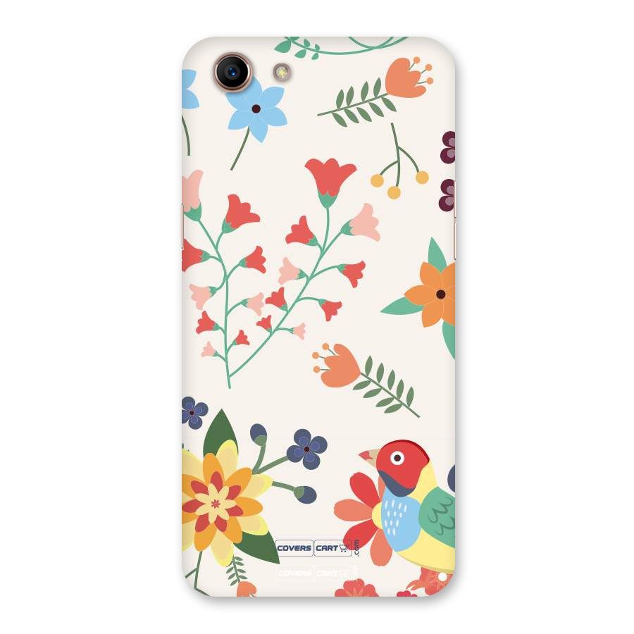 Spring Flowers Back Case for Oppo A83 (2018)