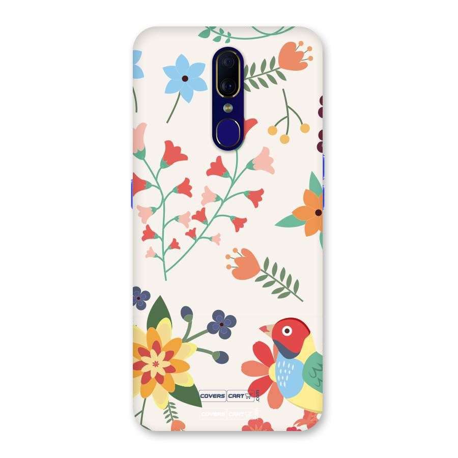 Spring Flowers Back Case for Oppo F11