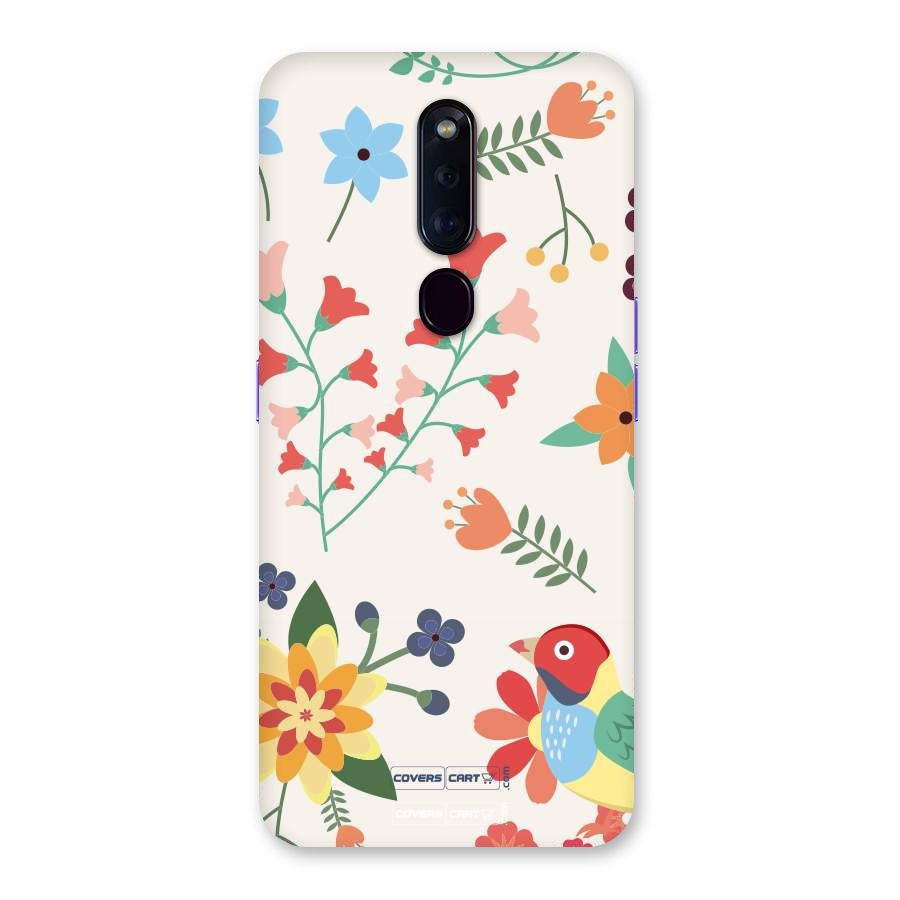 Spring Flowers Back Case for Oppo F11 Pro