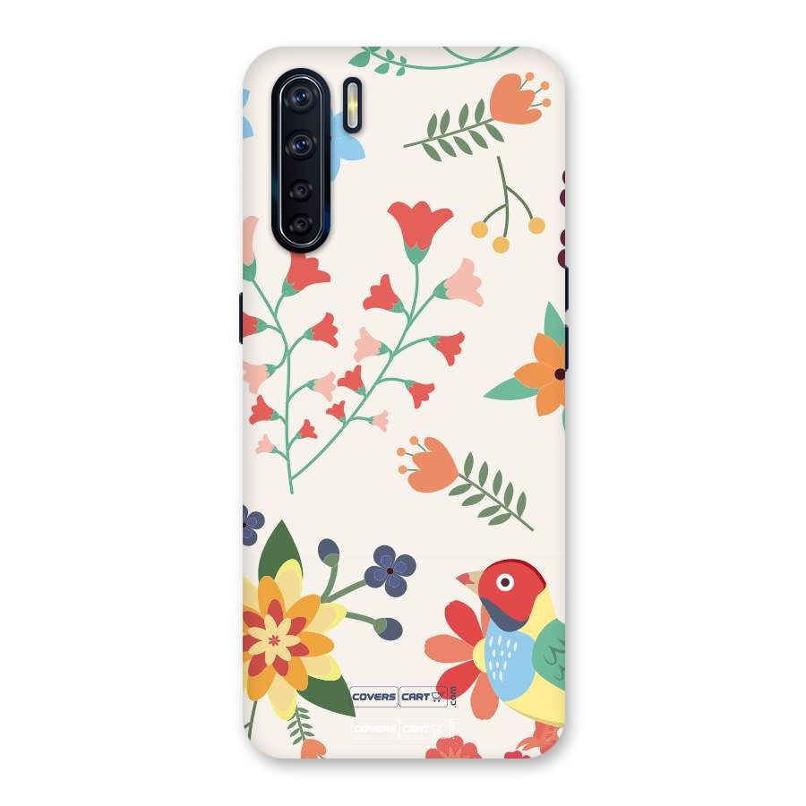 Spring Flowers Back Case for Oppo F15