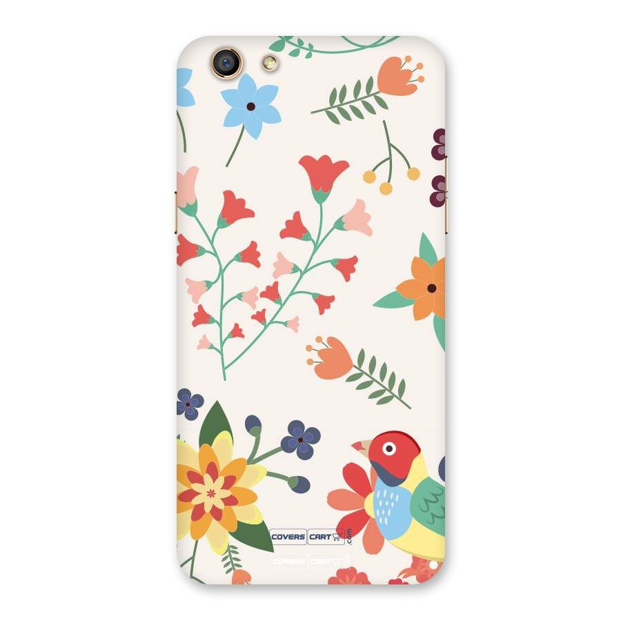 Spring Flowers Back Case for Oppo F3