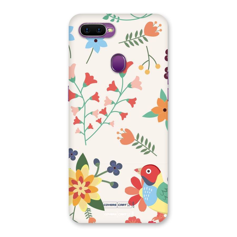 Spring Flowers Back Case for Oppo F9