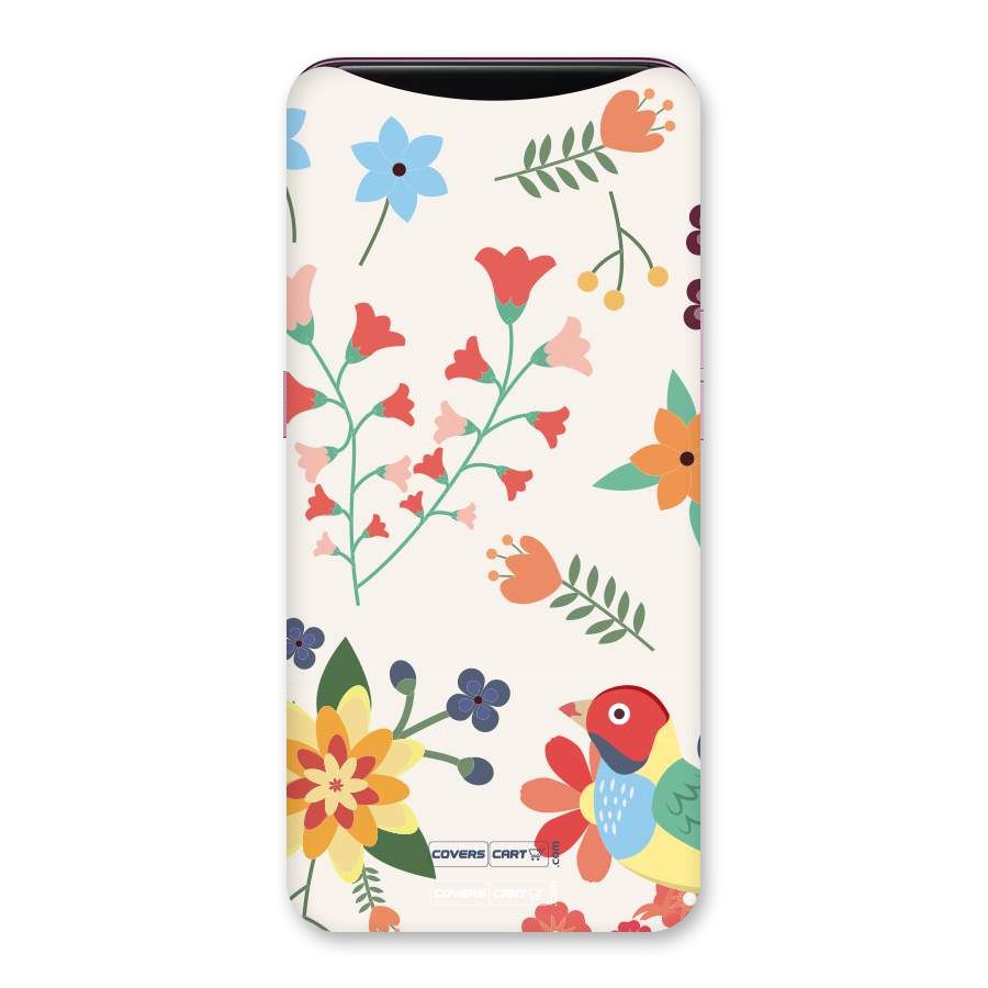 Spring Flowers Back Case for Oppo Find X