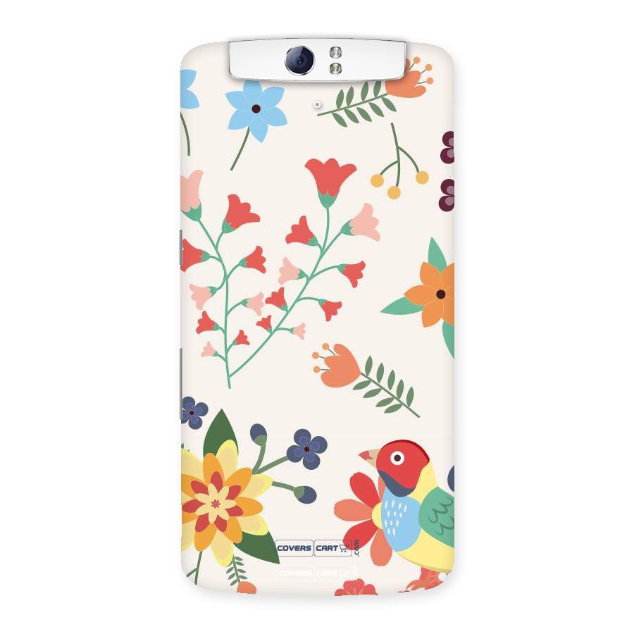 Spring Flowers Back Case for Oppo N1