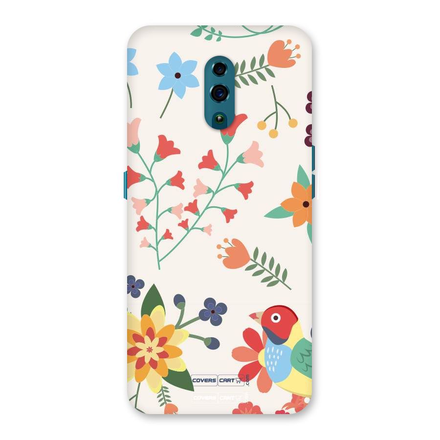 Spring Flowers Back Case for Oppo Reno