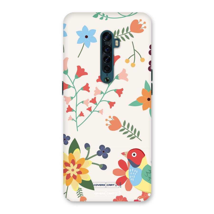 Spring Flowers Back Case for Oppo Reno2