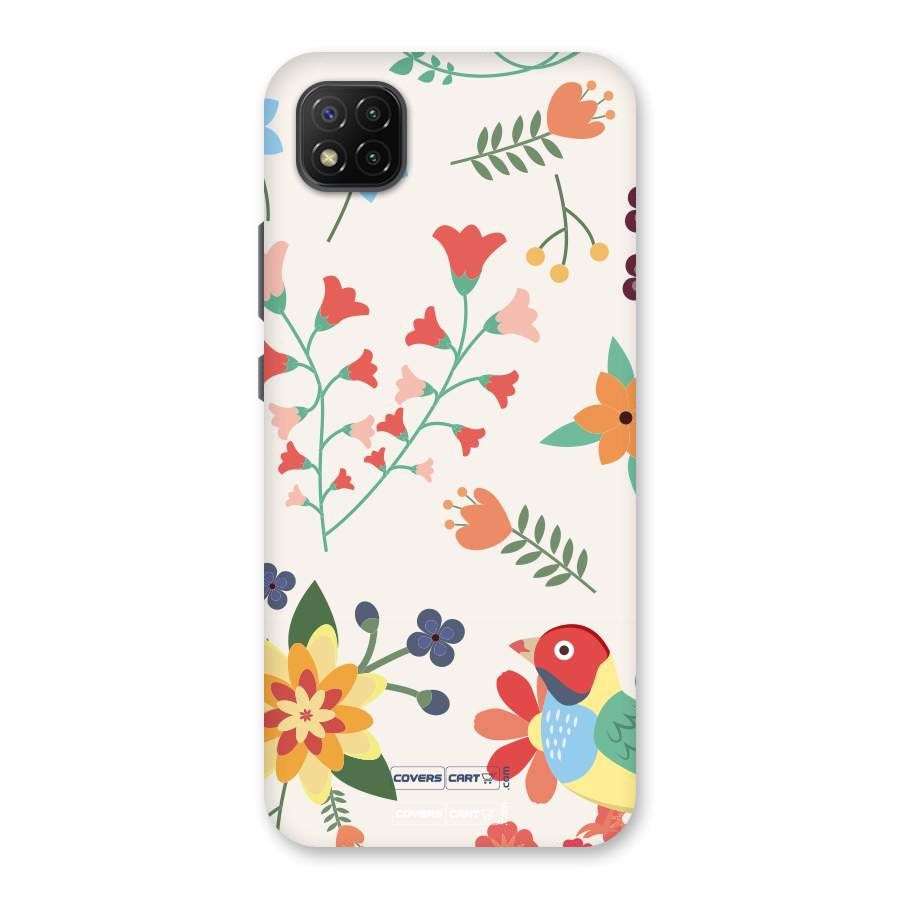 Spring Flowers Back Case for Poco C3