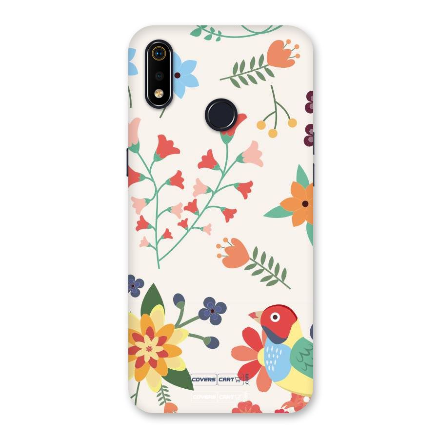 Spring Flowers Back Case for Realme 3i