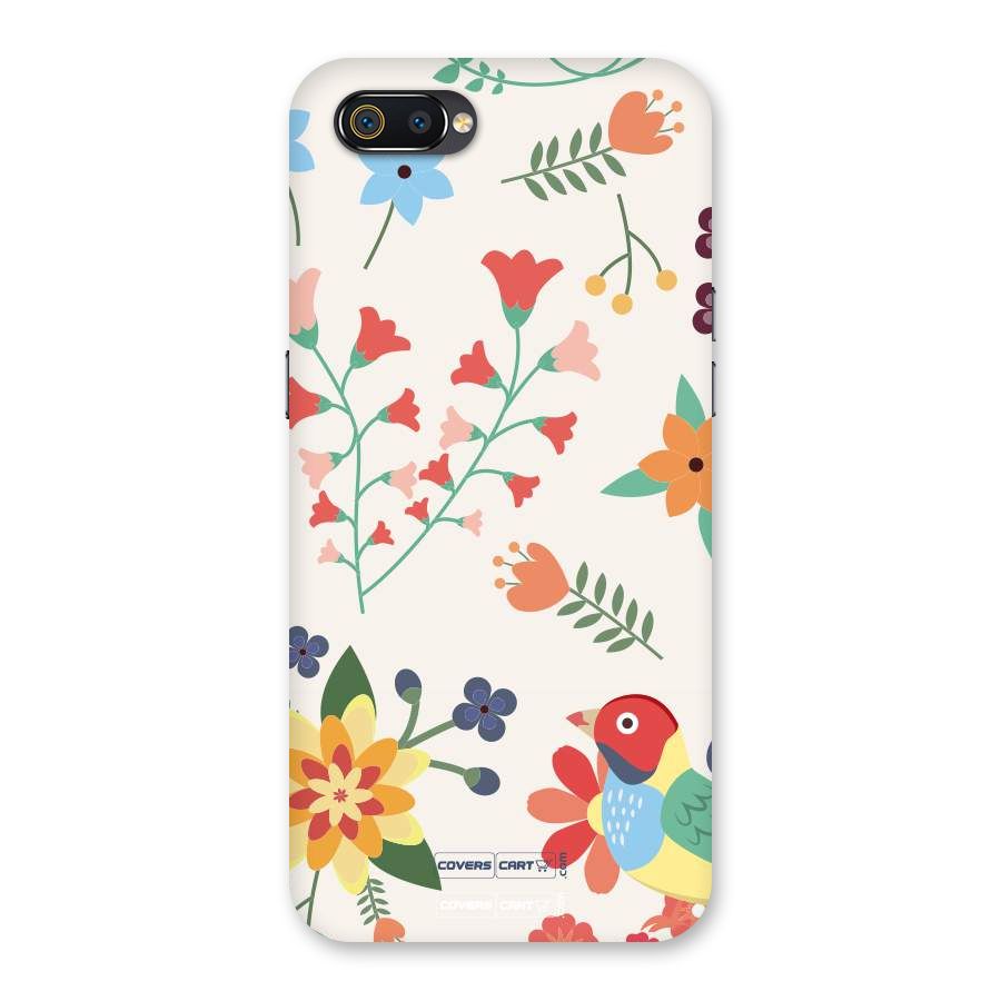 Spring Flowers Back Case for Realme C2