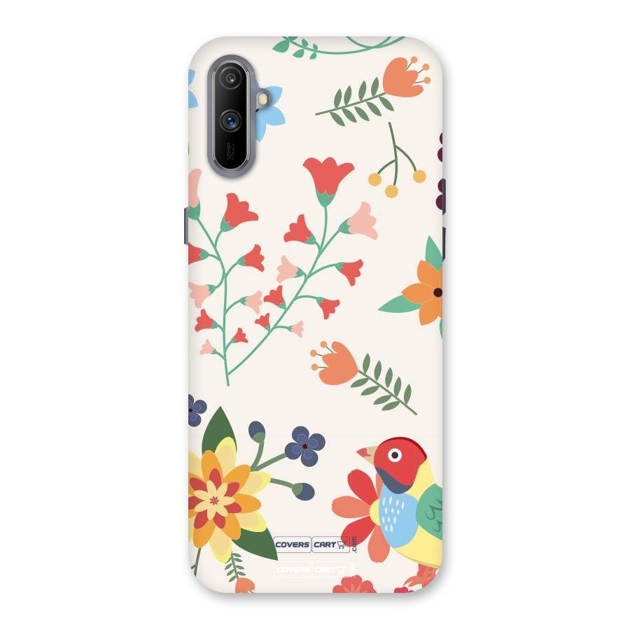 Spring Flowers Back Case for Realme C3
