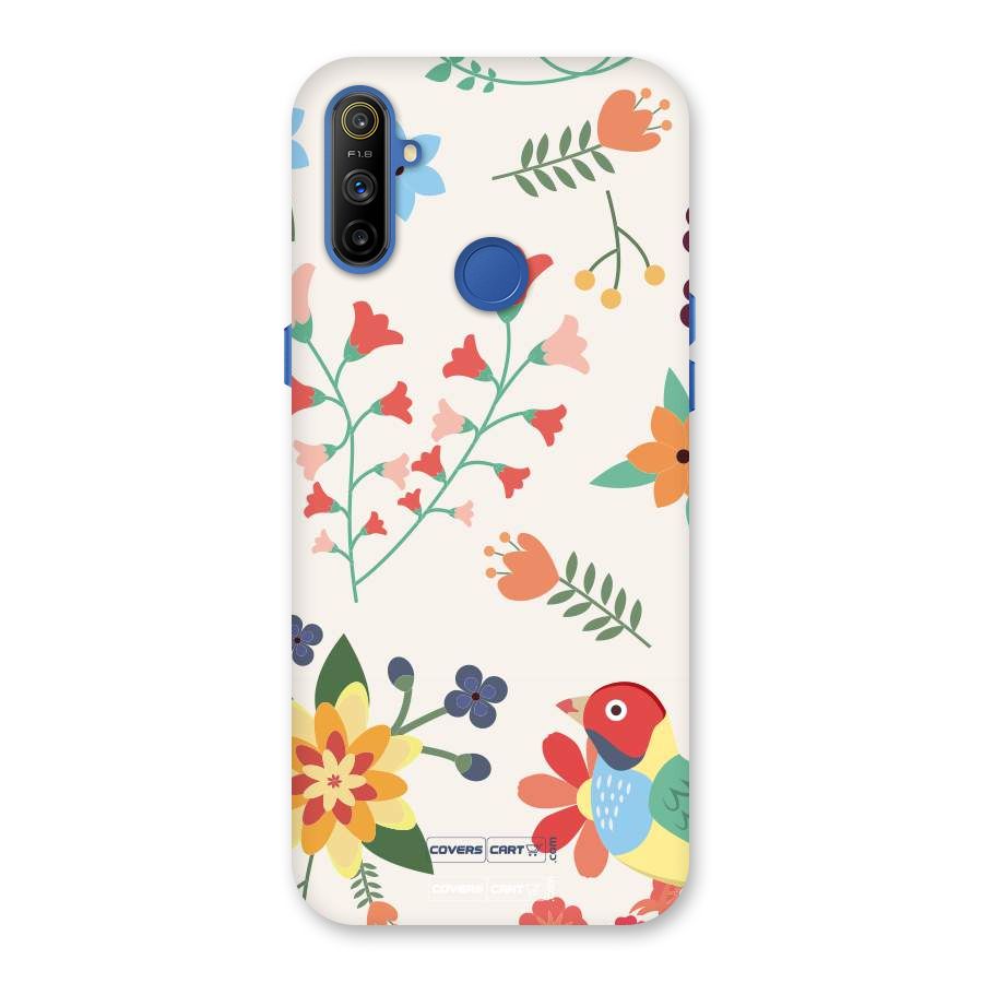 Spring Flowers Back Case for Realme Narzo 10A