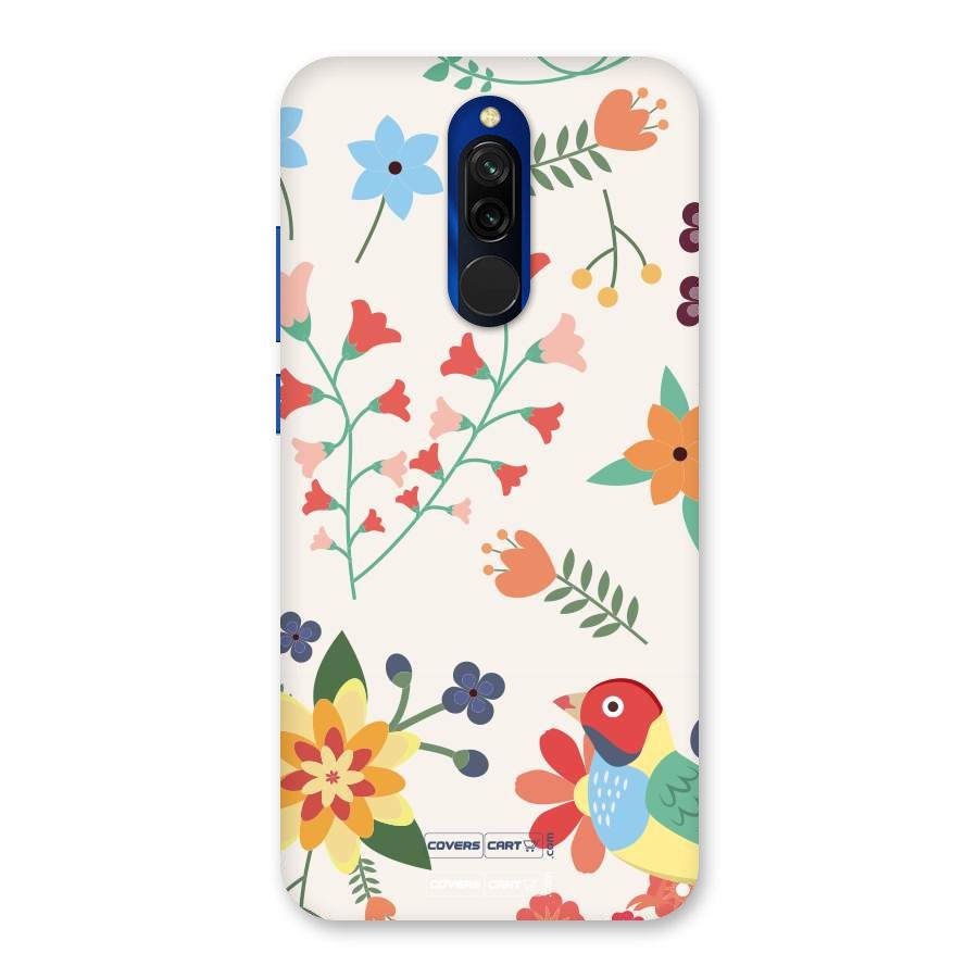 Spring Flowers Back Case for Redmi 8