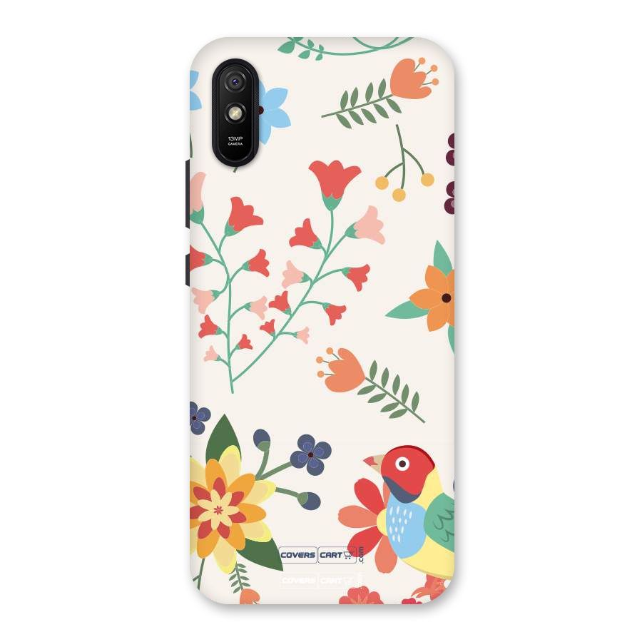 Spring Flowers Back Case for Redmi 9A