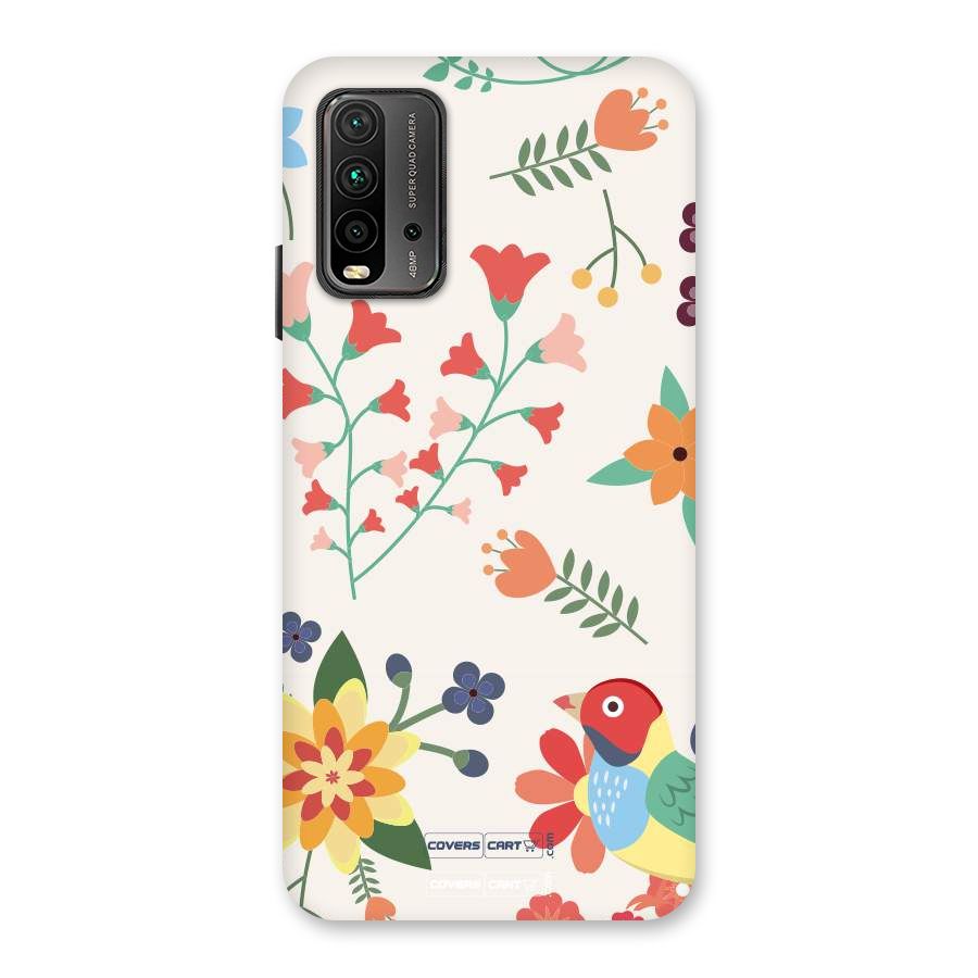 Spring Flowers Back Case for Redmi 9 Power