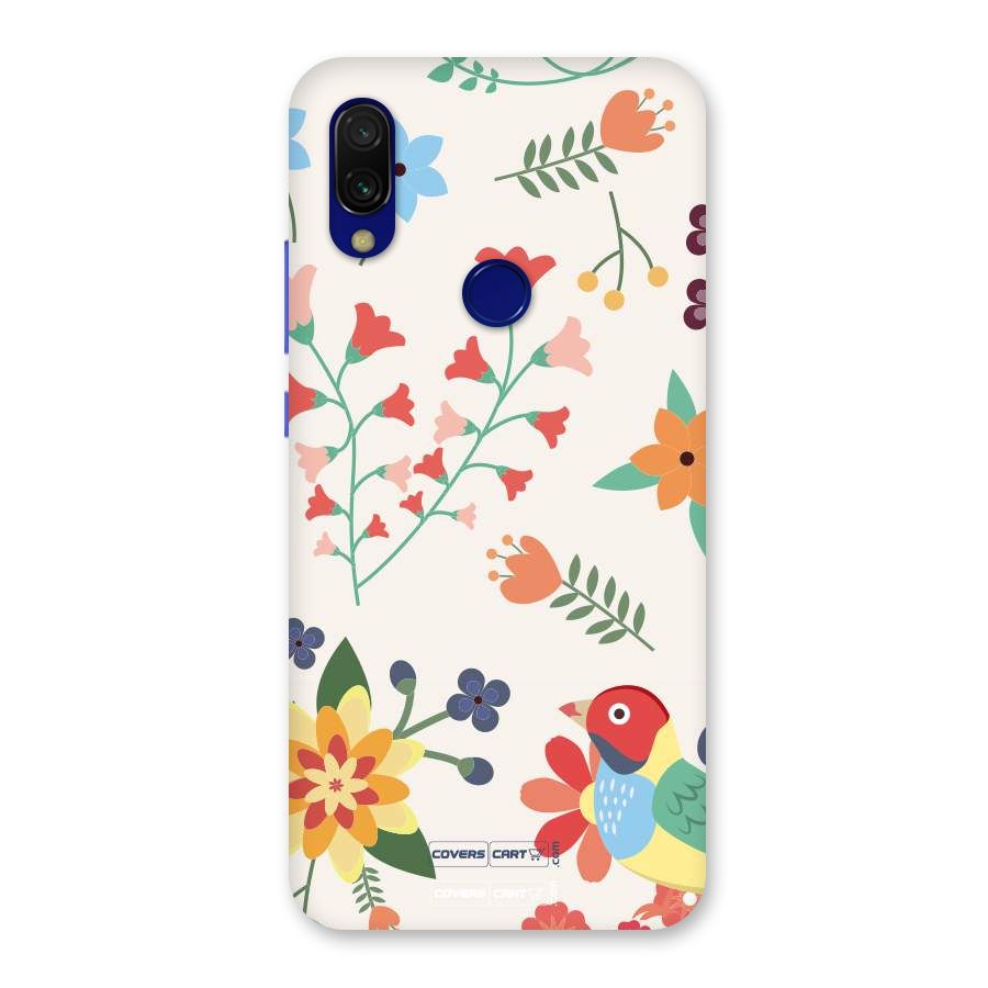 Spring Flowers Back Case for Redmi Y3