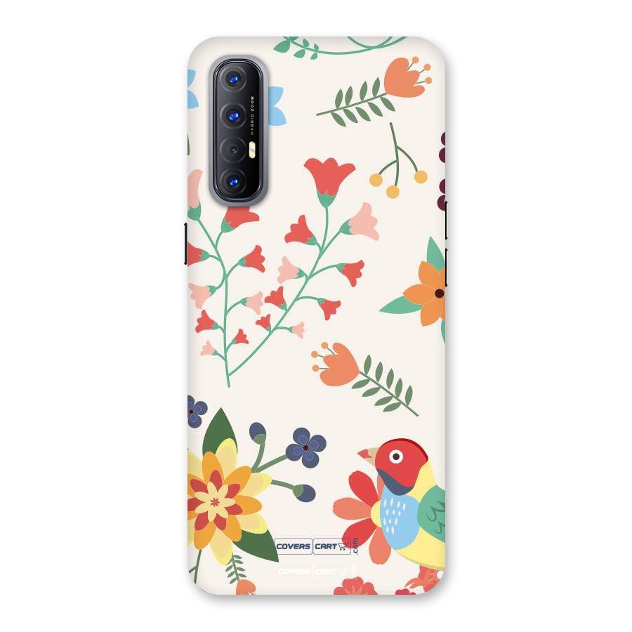 Spring Flowers Back Case for Reno3 Pro