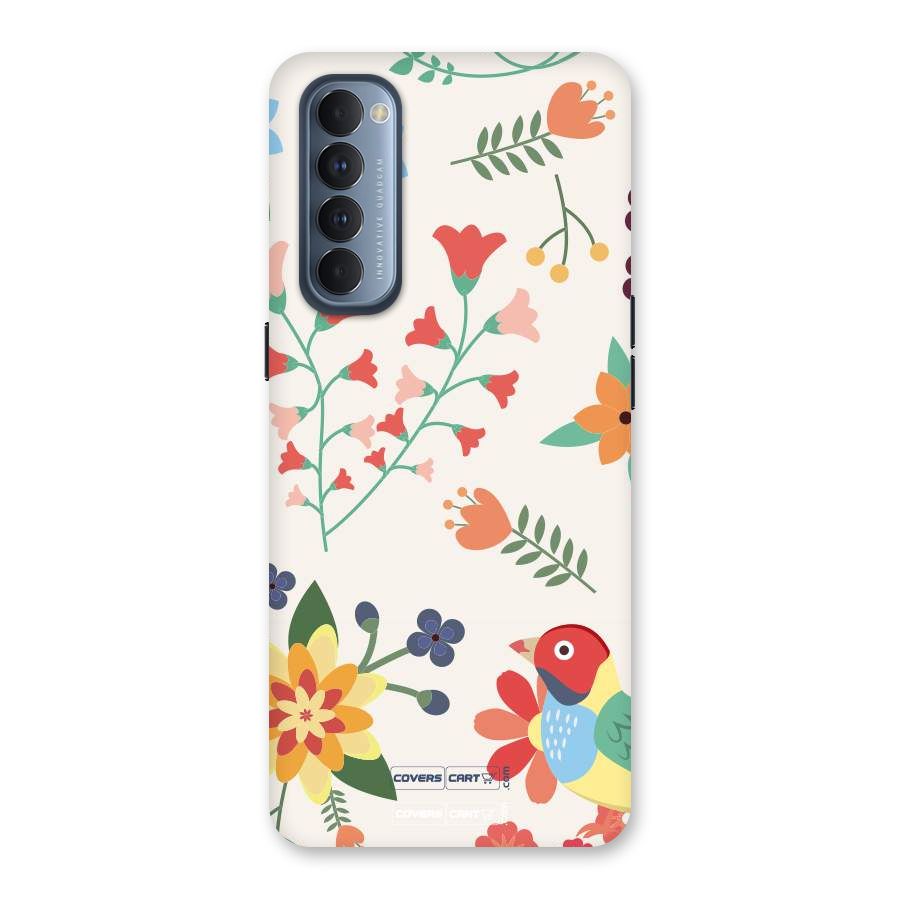 Spring Flowers Back Case for Reno4 Pro