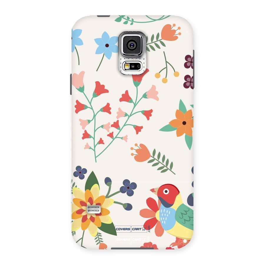 Spring Flowers Back Case for Samsung Galaxy S5