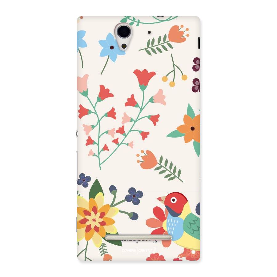 Spring Flowers Back Case for Sony Xperia C3