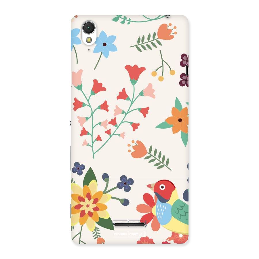 Spring Flowers Back Case for Sony Xperia T3