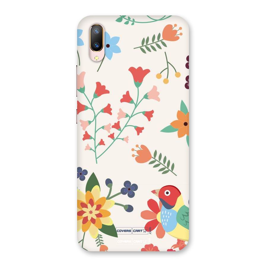 Spring Flowers Back Case for Vivo V11 Pro