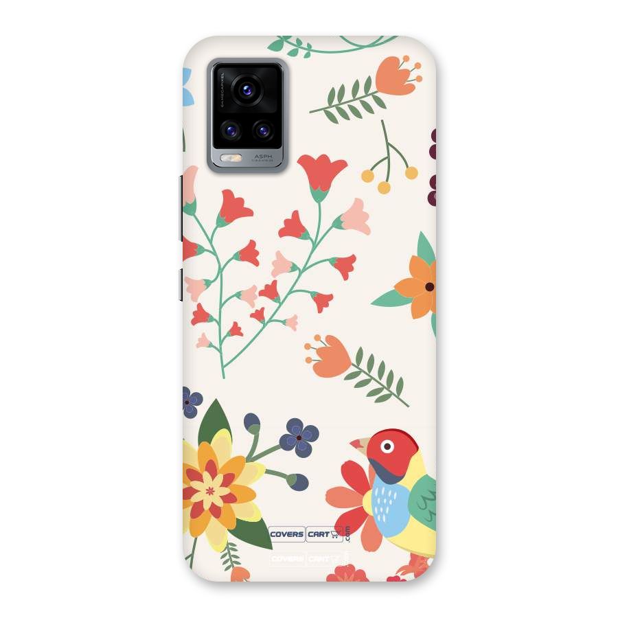 Spring Flowers Back Case for Vivo V20