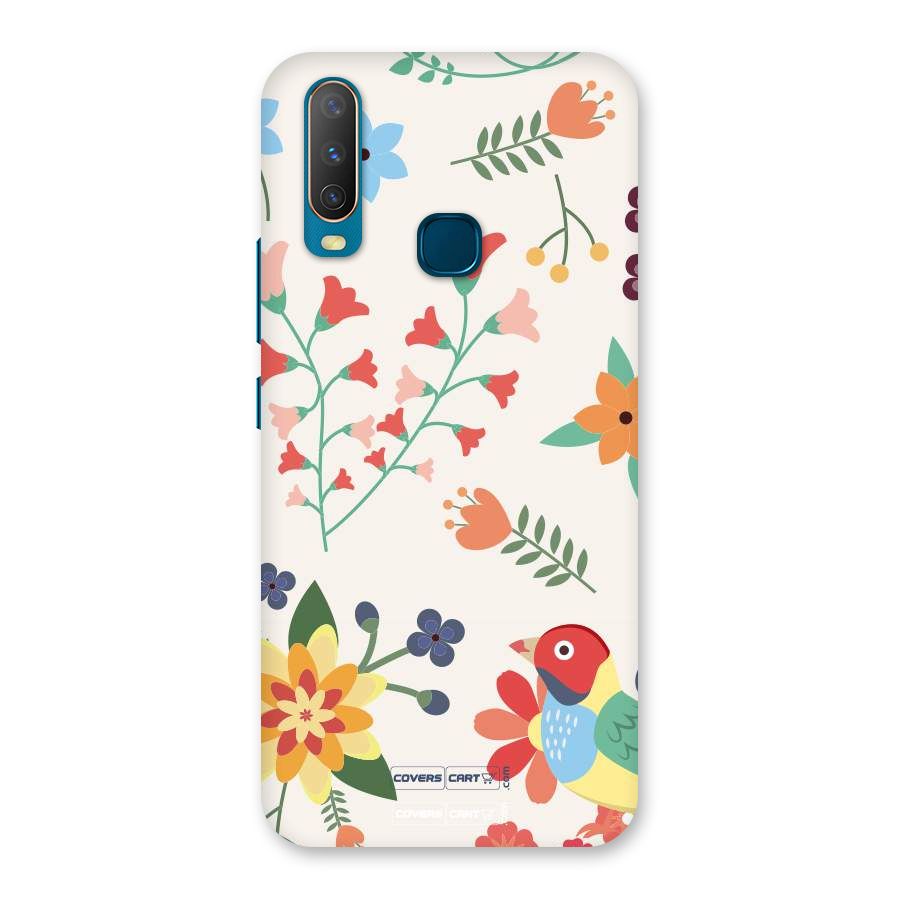 Spring Flowers Back Case for Vivo Y11