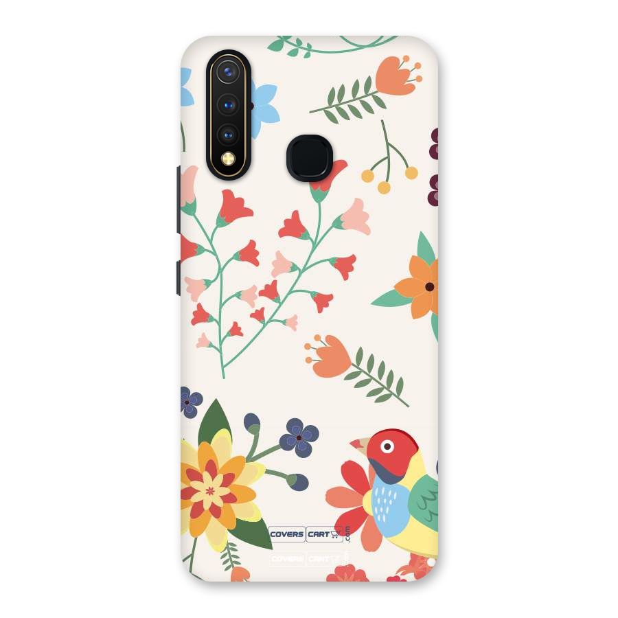 Spring Flowers Back Case for Vivo Y19