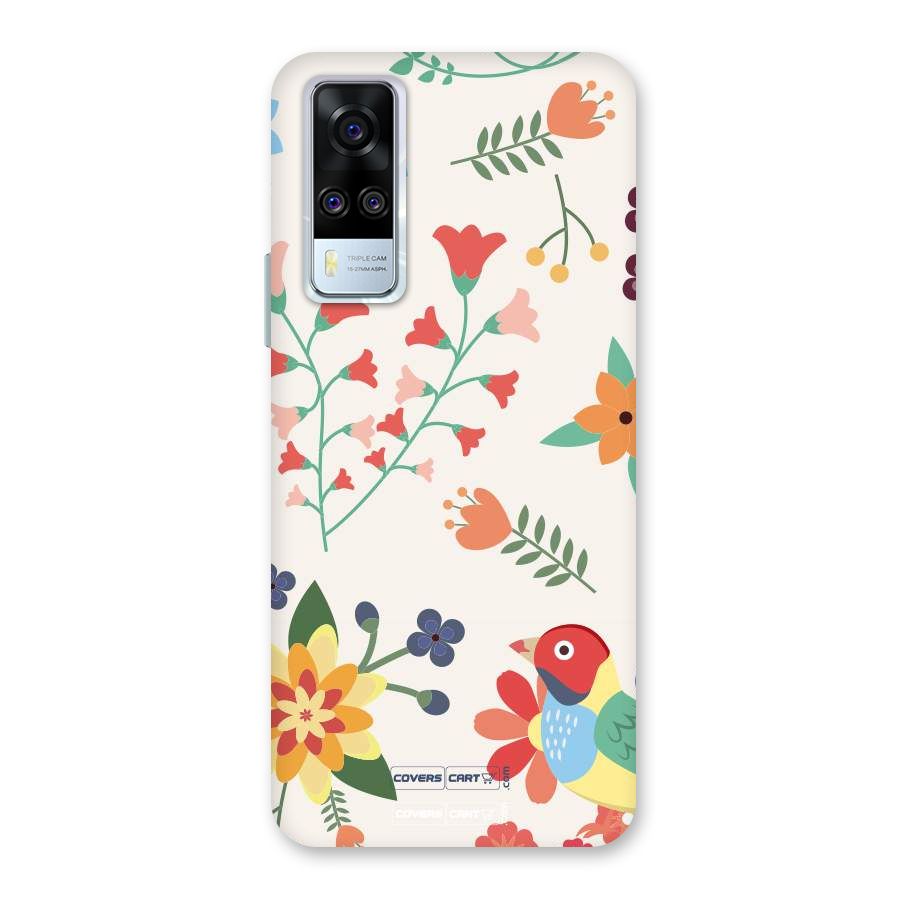 Spring Flowers Back Case for Vivo Y31