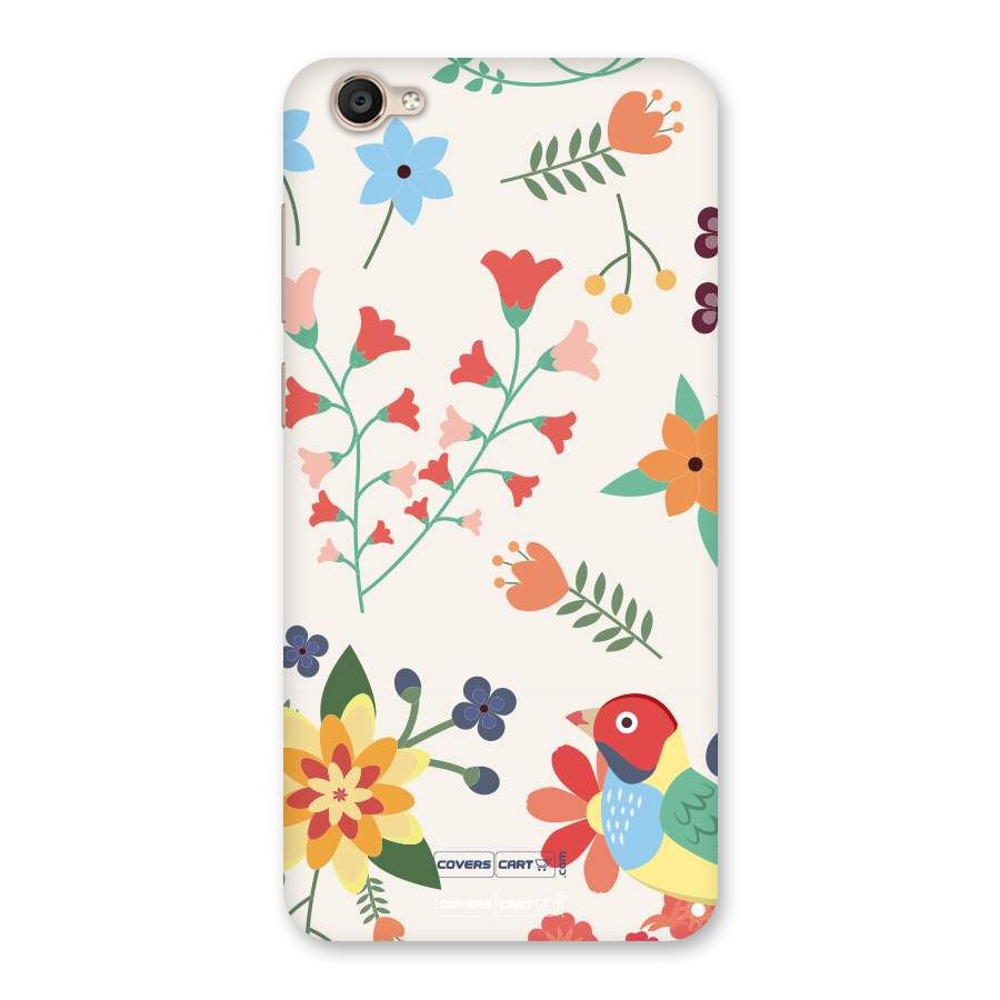 Spring Flowers Back Case for Vivo Y55