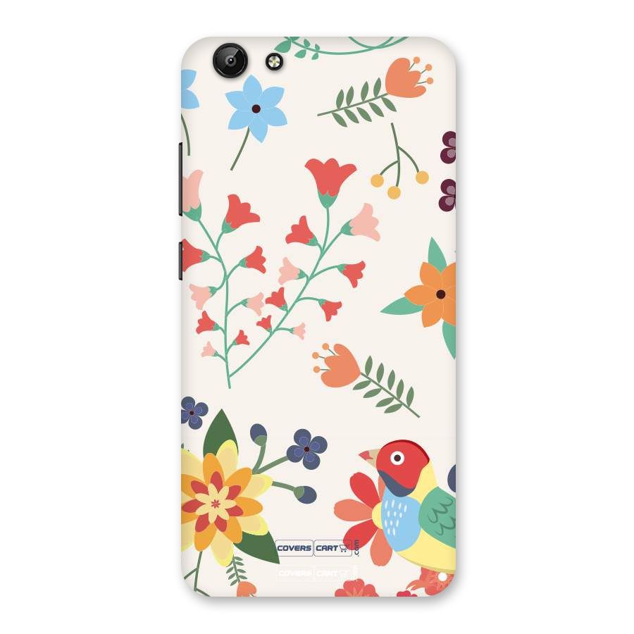 Spring Flowers Back Case for Vivo Y69
