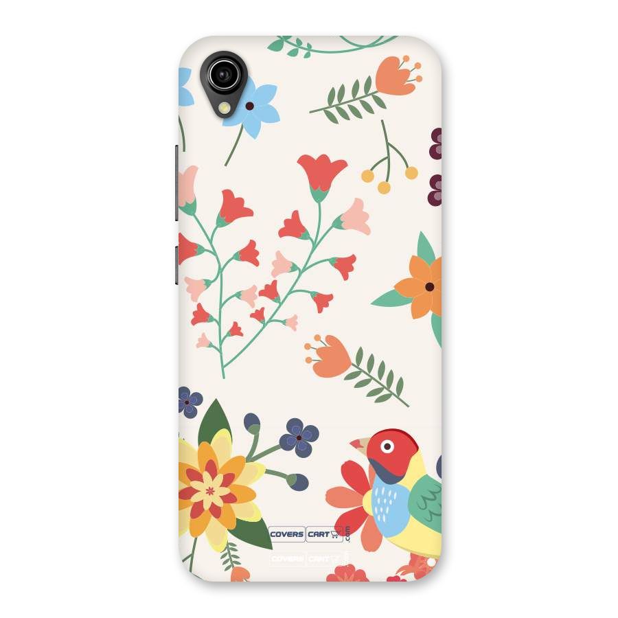 Spring Flowers Back Case for Vivo Y90
