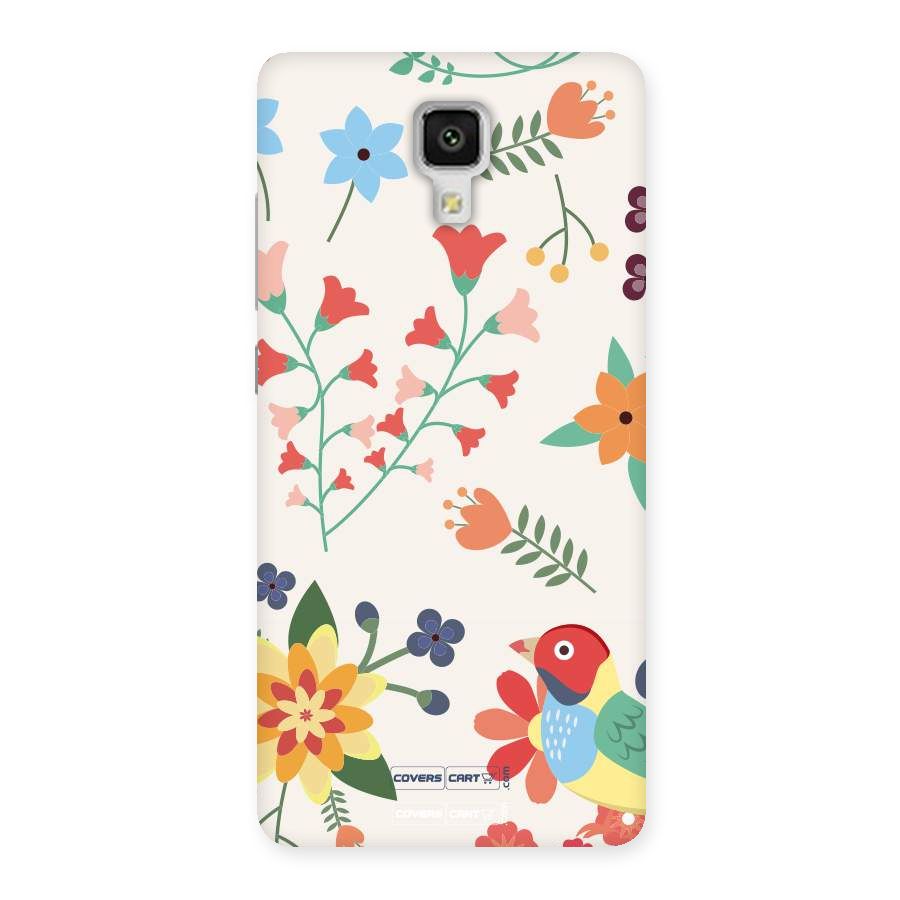 Spring Flowers Back Case for Xiaomi Mi 4