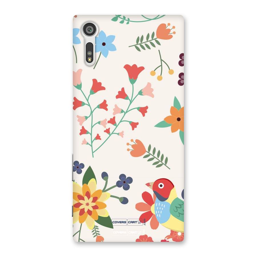 Spring Flowers Back Case for Xperia XZ