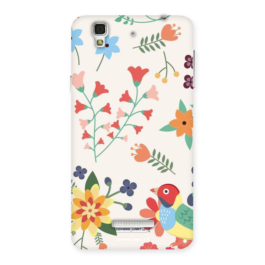 Spring Flowers Back Case for Yu Yureka