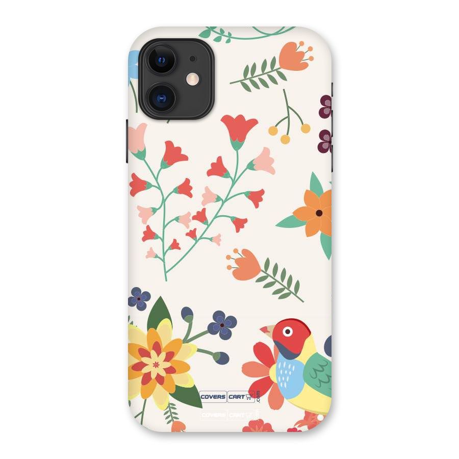 Spring Flowers Back Case for iPhone 11
