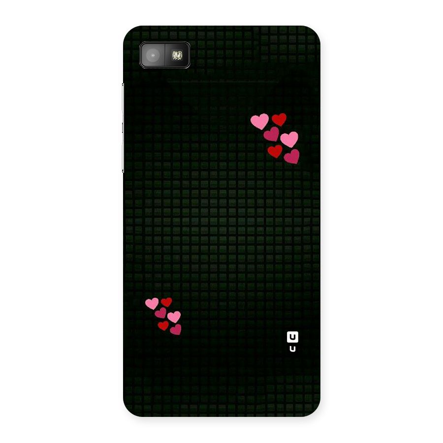 Square and Hearts Back Case for Blackberry Z10