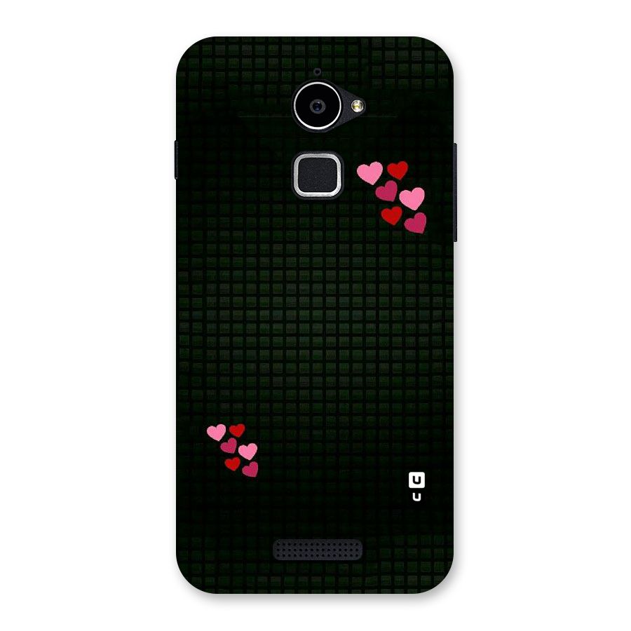 Square and Hearts Back Case for Coolpad Note 3 Lite