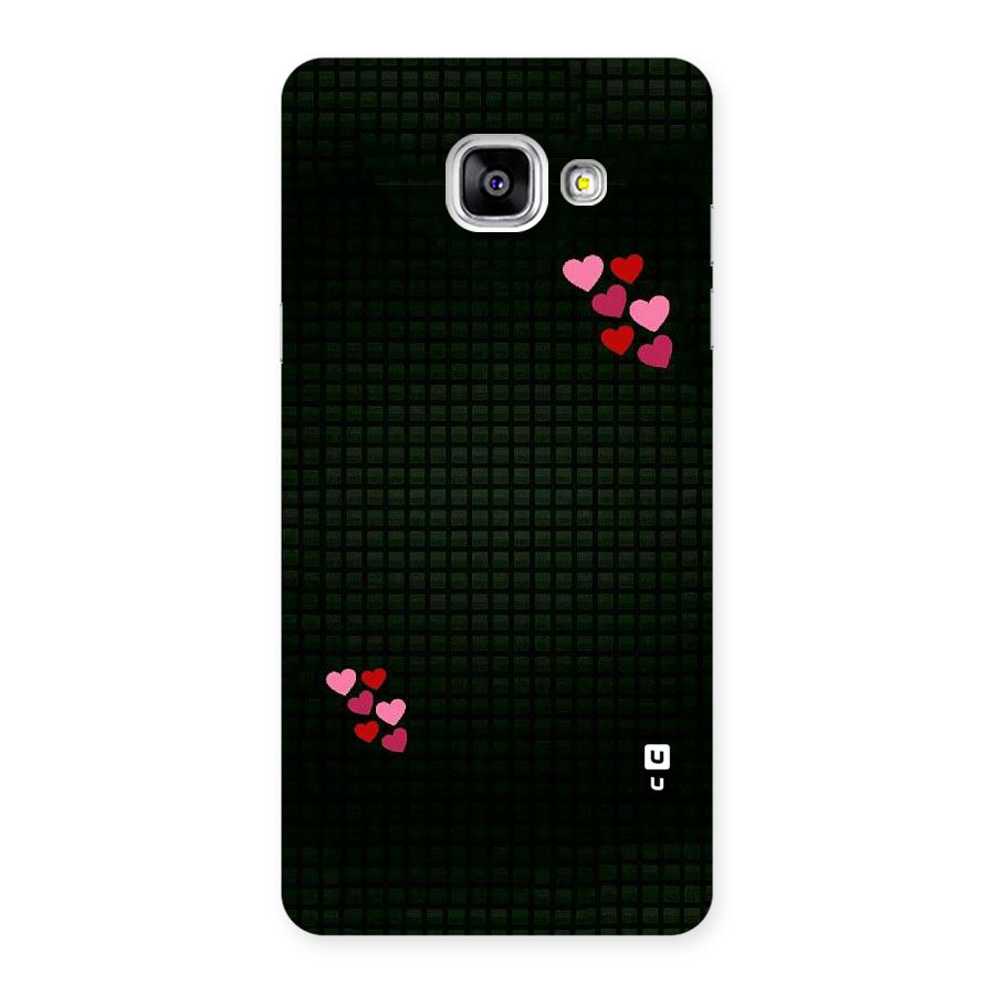 Square and Hearts Back Case for Galaxy A5 2016