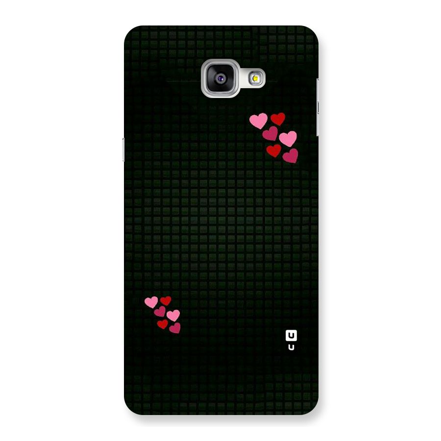 Square and Hearts Back Case for Galaxy A9