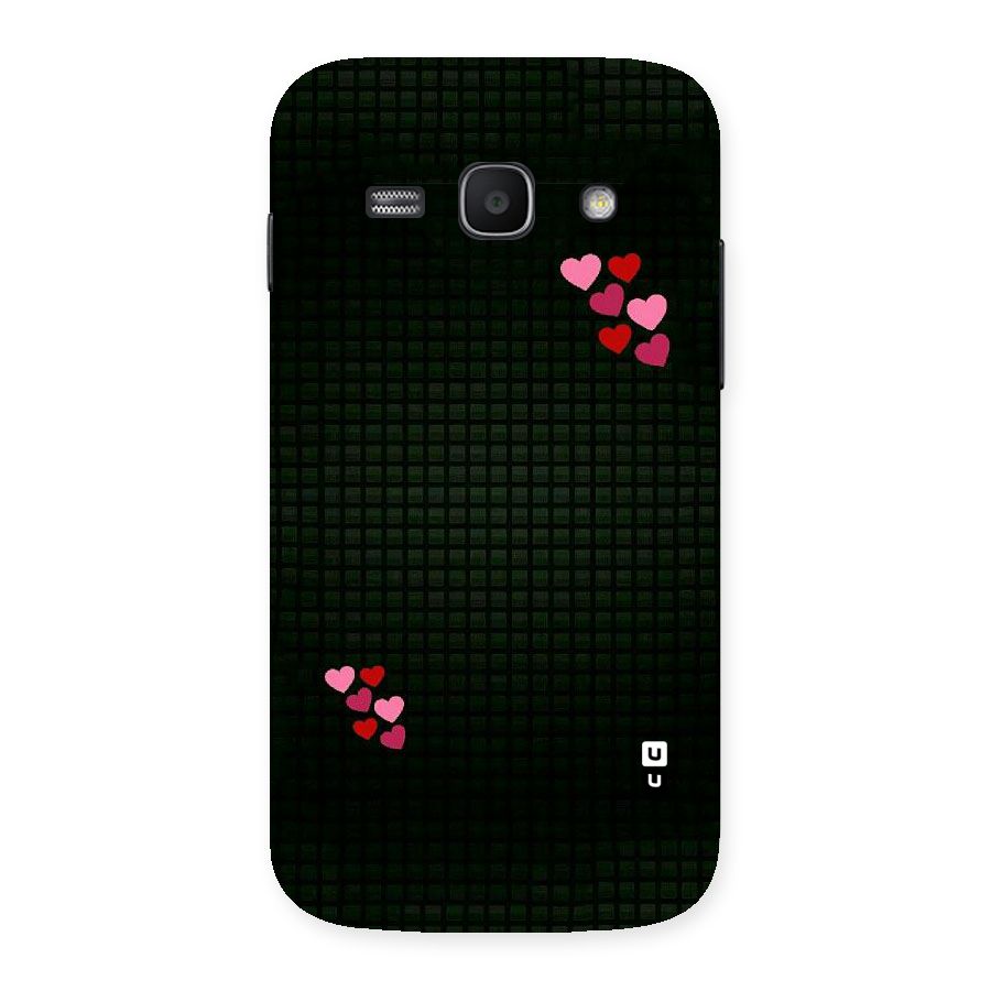 Square and Hearts Back Case for Galaxy Ace 3