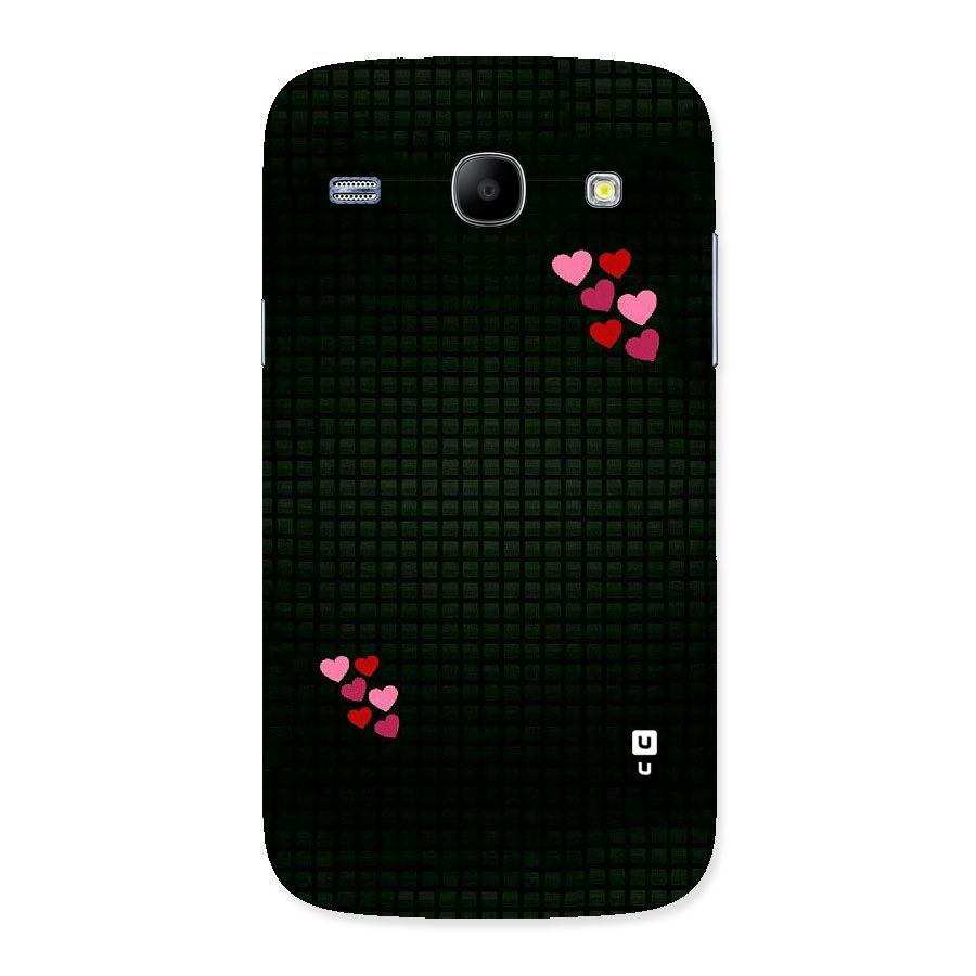 Square and Hearts Back Case for Galaxy Core