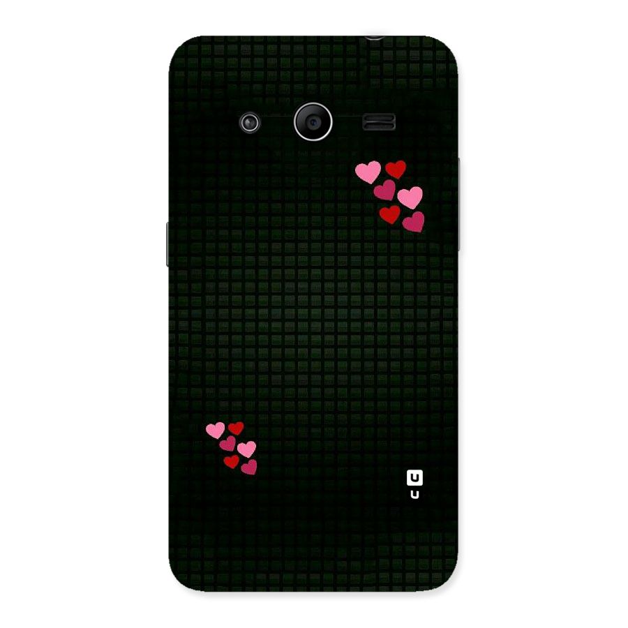 Square and Hearts Back Case for Galaxy Core 2