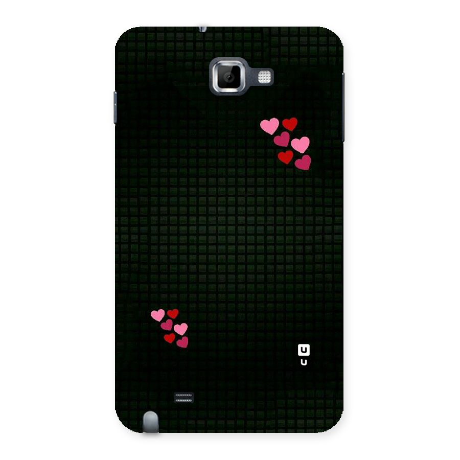 Square and Hearts Back Case for Galaxy Note