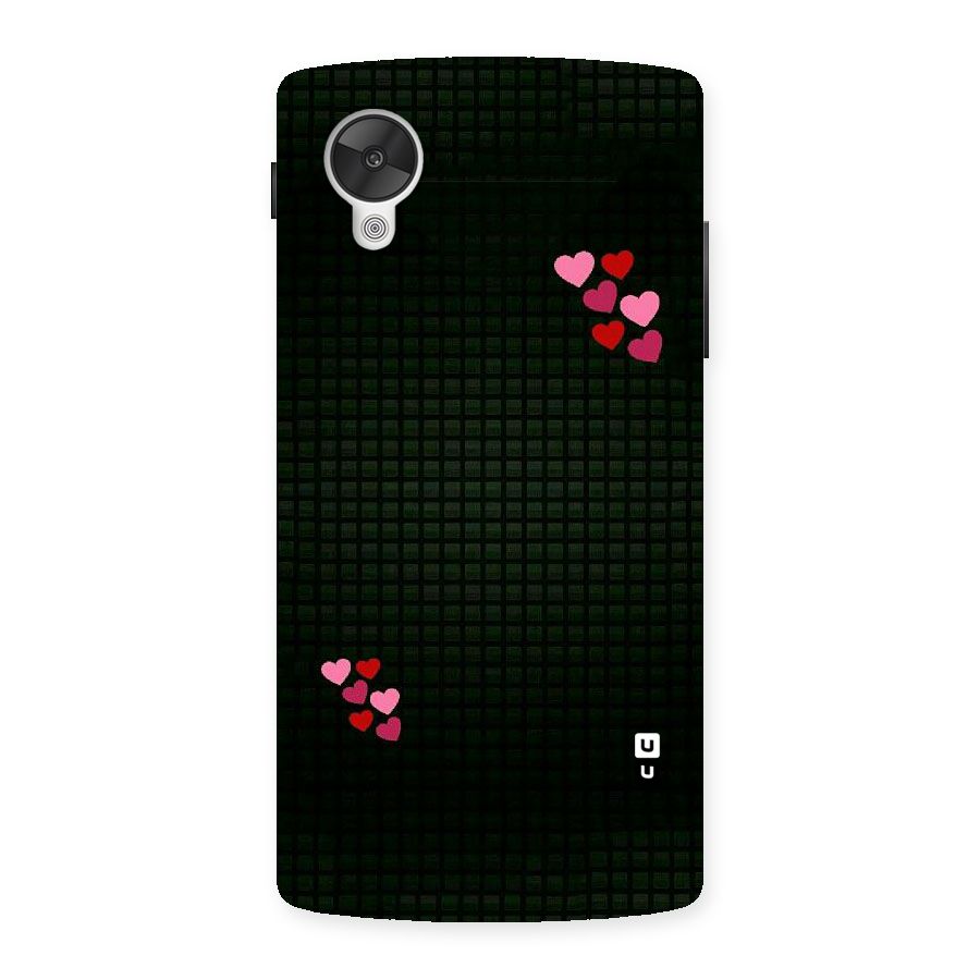 Square and Hearts Back Case for Google Nexsus 5