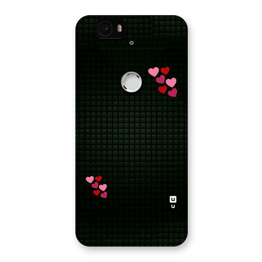 Square and Hearts Back Case for Google Nexus-6P