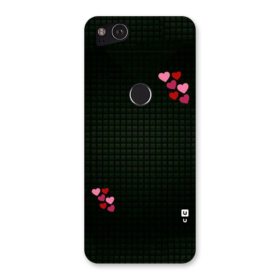 Square and Hearts Back Case for Google Pixel 2